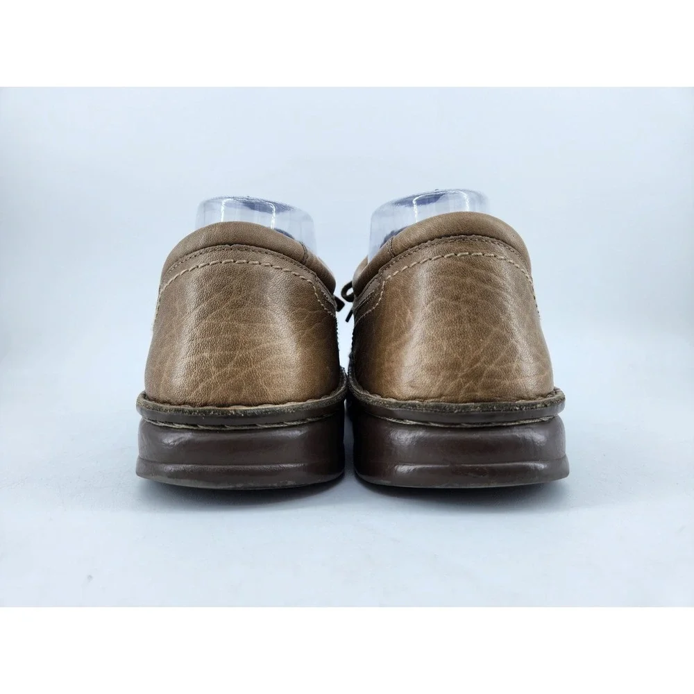 Finn Comfort Baden Perforated Leather Lace Up Shoes Womens 39 US 8.5 Tan Germany